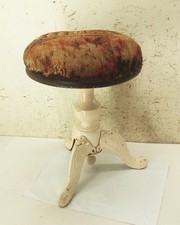 Sgabello pianoforte vintage