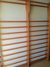 Spalliera svedese doppia in