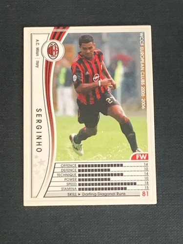 Card panini wccf giappone - card,