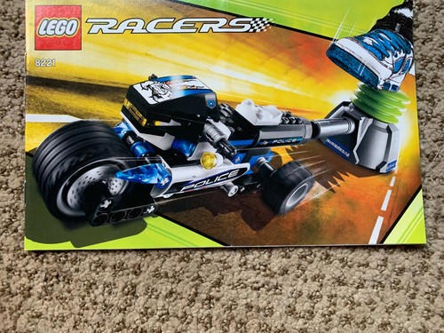 Lego 8221 racers libretto - lego,