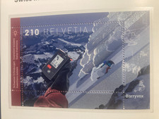 Svizzera 2022 Blocco Invenzioni Barryvox MNH