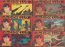 FT- STRISCIA ALBO GIOIELLO AKIM LOTTO 19 NUMERI 464/532-- TOMASINA- 1962- S- TBX
