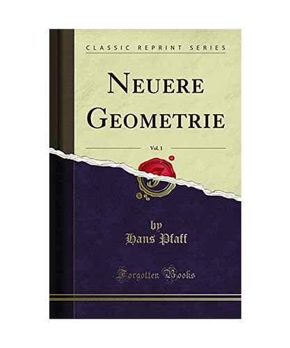 Neuere geometrie vol 1 - vol.,
