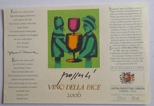 ETICHETTA VINO PACE 2006