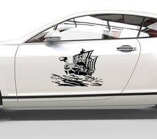 Adesivo Auto One Piece - Nave