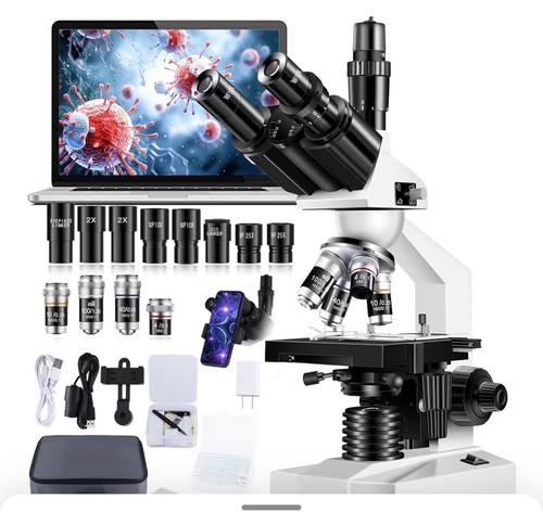 Microscopio trinoculare - microscopio,