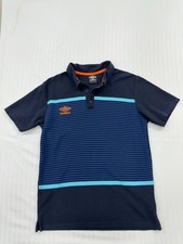 Polo Umbro uomo blu navy a