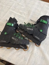 Pattini aggressivi vintage Oxygen AR1.1 Manuel Birkis ruote Cozmo