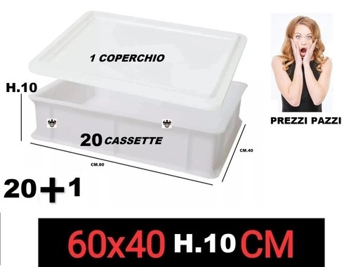 Pezzi cassetta cop 60x40 - pezzi,