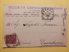 Cremona - Società Ceramica Ferrari. Laterizi comuni e forati - Pavimenti - Gréss