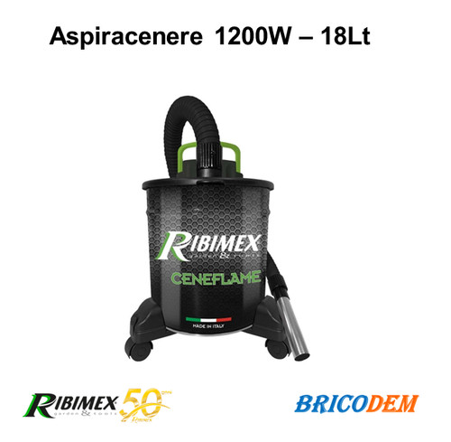 Bidone aspiracenere elettrico - bidone,