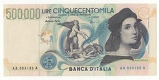 50000 RAFAELLO  PRIMA SERIE TRIPLA LETTERA  A. AAA  DECR 1997 FDS - FDS