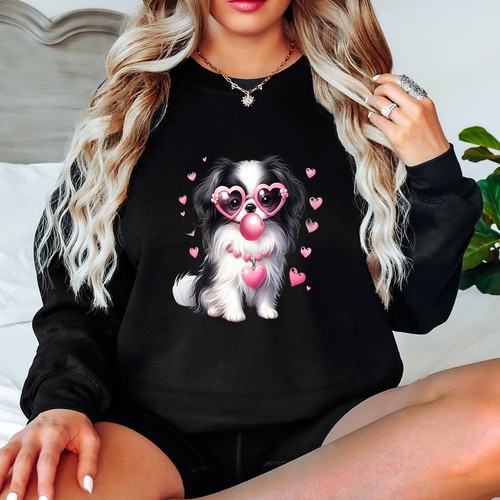 Felpa donna simpatica cane - felpa,