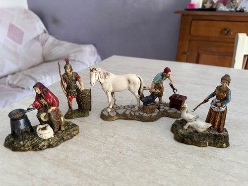 Lotto statuine presepe landi - lotto,