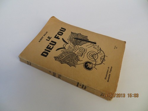 Libro dio pazzo firmato - il,