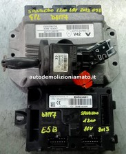 Kit centralina iniezione completo Dacia Sandero 2a serie n°237102479R CONTINENTA