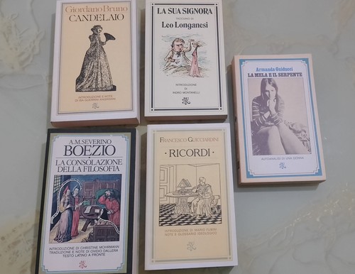 Libri boezio bruno - 5, libri: