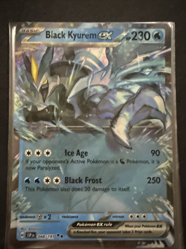 Black kyurem - black, ex