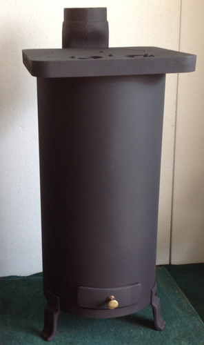 Stufa legna fiamma inversa - stufa, a
