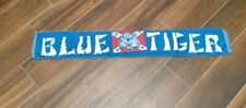 Sciarpa Scarf panno bufanda Blue Tiger Ultras Napoli vintage Verona Ti Odio 