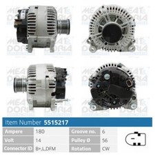 140 CV Alternatore per VW Passat CC 357 2.0 TDI 4motion KW 103 CV 140