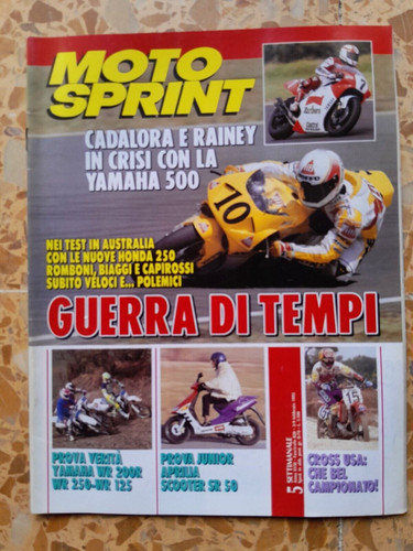 Moto sprint 1993 50 wr - 1993, sr