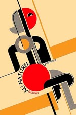 Poster Stampa Manifesto Locandina Pubblicitaria Design Bauhaus Germania 32x47 Cm