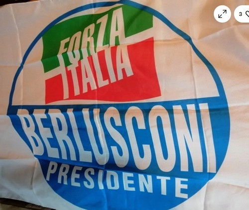 Bandiera forza italia silvio - forza,