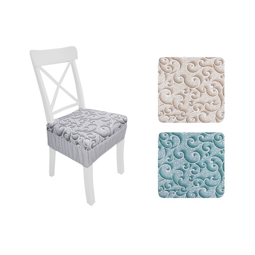 Coppia coprisedie cuscini - 2,