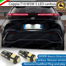 COPPIA LUCI TARGA A LED PER
