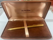 Penna a sfera Aurora oro con
