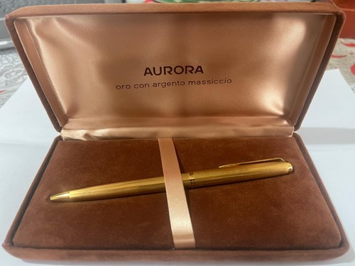 Penna sfera aurora oro con - penna,