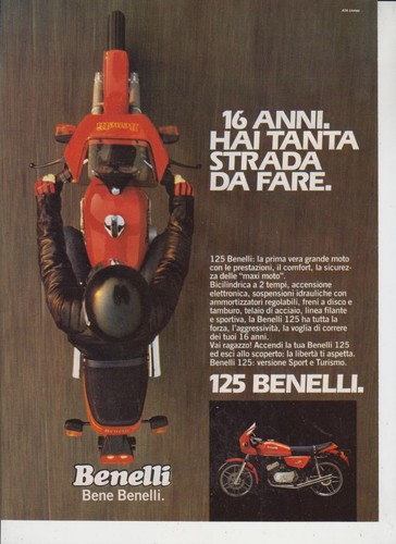 Brochure catalogo moto benelli - brochure,