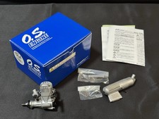 O.S. Motore Max 15LA Silver Airplane ABC (nuovo) con silenziatore Made in Japan