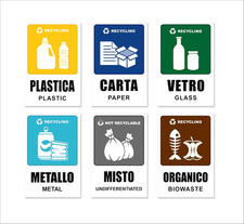 6 Adesivi per Raccolta