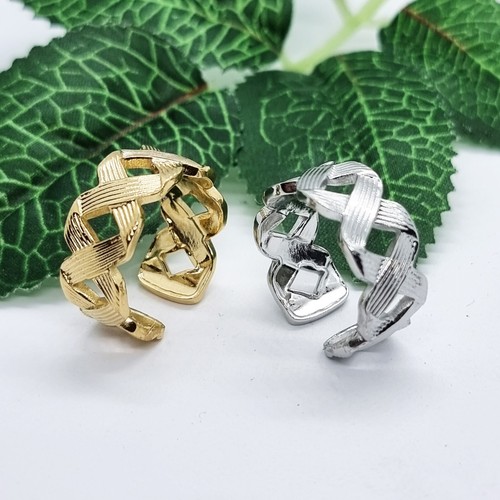 Anello donna acciaio - da,