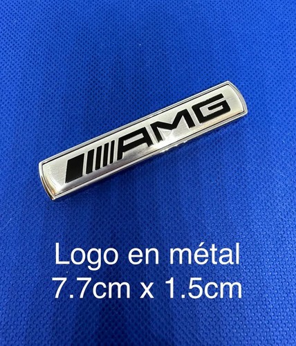 Logo amg chrome - 1, mercedes