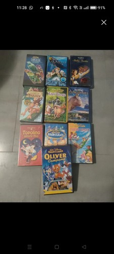 Cassette vhf walt disney - walt,