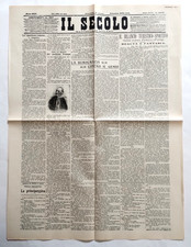 Il Secolo 11 Agosto 1907