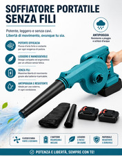 Soffiatore doppia batteria - a,
