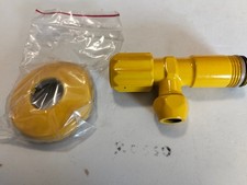 VOLA ORIGINALE  RUBINETTO SOTTOLAVABO   JACOBSEN  ACCESSORI BAGNO GIALLO 08 "B"