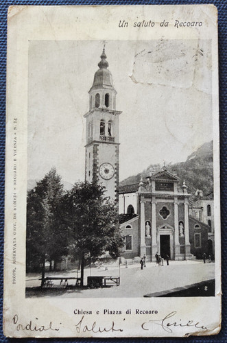 Saluto recoaro chiesa - saluto, da