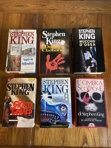 Lotto libri stephen king - stephen,