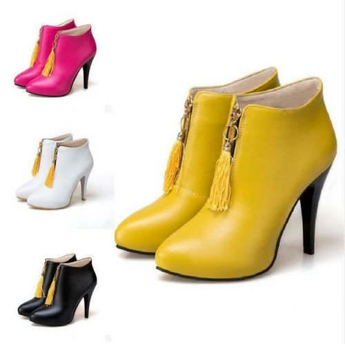 Stivaletti donna nappa zip