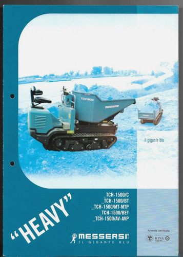 Brochure pieghevole messersi - brochure,