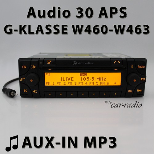 Mercedes audio aps - aps, aux-in