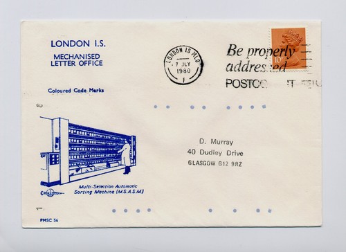 Copertina mech postale londra - postale,