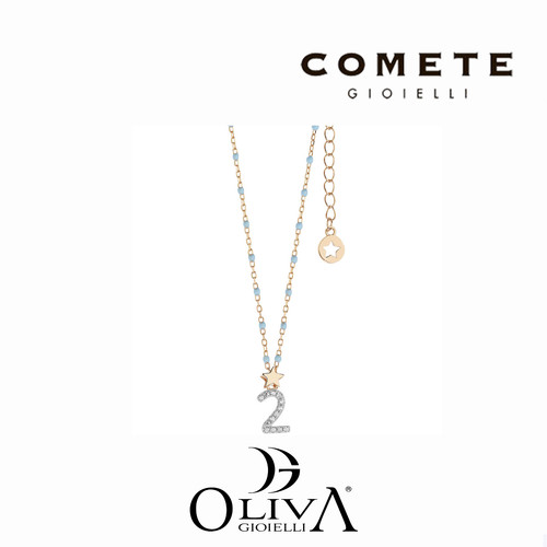 Collana comete stella numeri - collana,