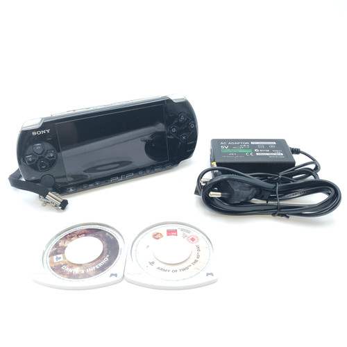 Sony psp 3004 - slim, nera