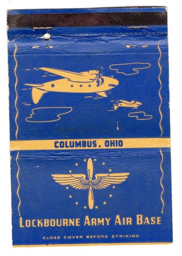 Matchbook lockbourne army air - lockbourne,